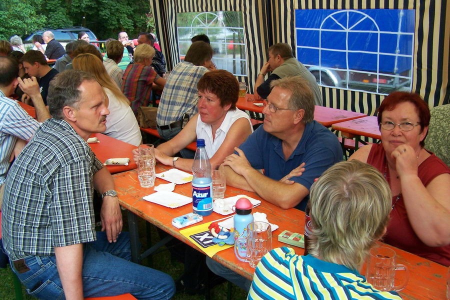 6.6. und 9.6. 2007: Polterabend und Hochzeit