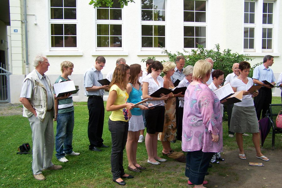 6.6. und 9.6. 2007: Polterabend und Hochzeit