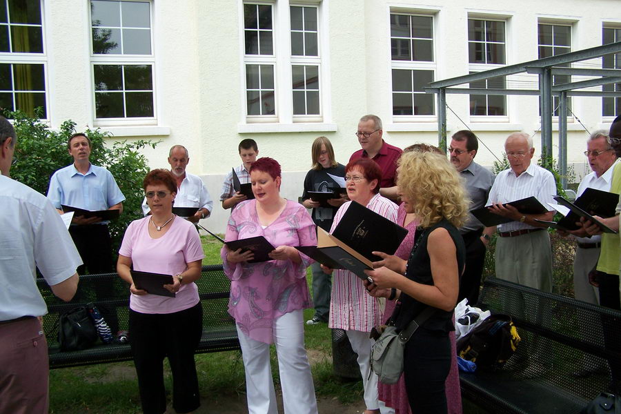 6.6. und 9.6. 2007: Polterabend und Hochzeit