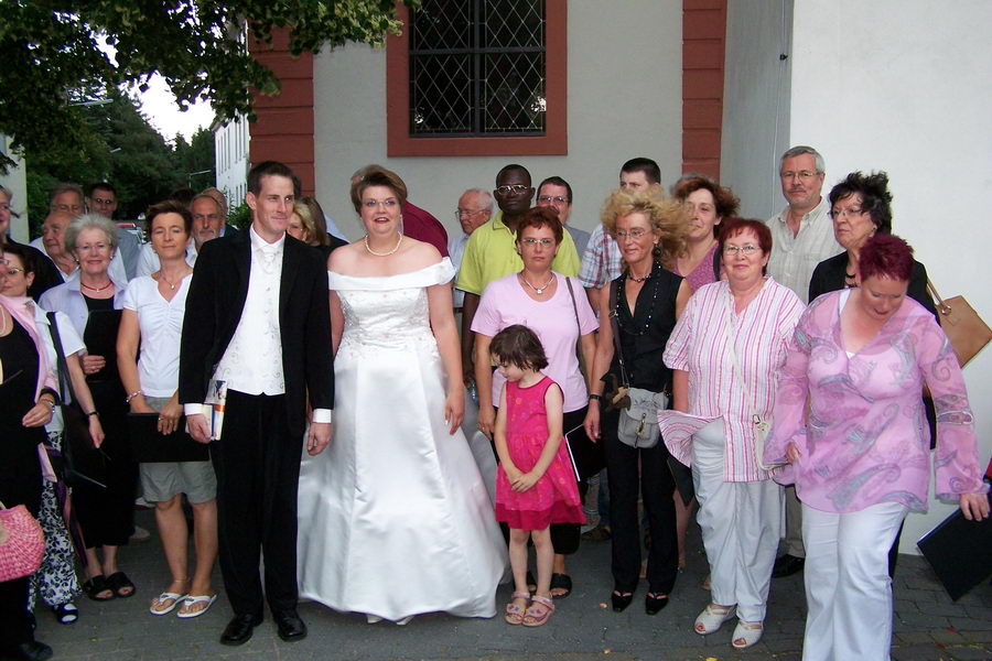 6.6. und 9.6. 2007: Polterabend und Hochzeit