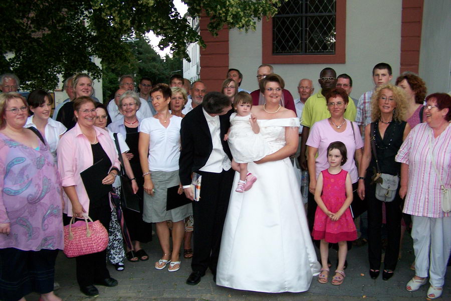 6.6. und 9.6. 2007: Polterabend und Hochzeit