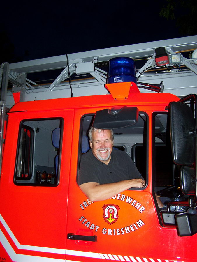 17.8.2006: Der Chor besucht die Feuerwehr