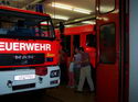 17.8.2006: Der Chor besucht die Feuerwehr