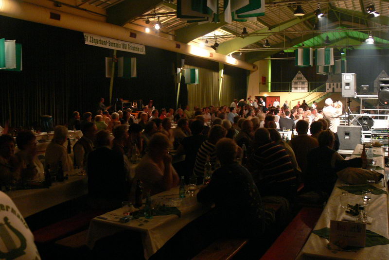 125 Jahre Sängerbund-Germania - Geburtstagsfeier in der Wagenhalle