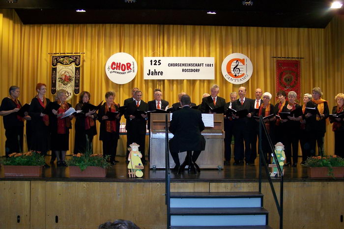 Sängerehrung des Kreises am 8.10.2006 in Roßdorf