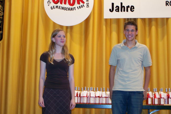 Sängerehrung des Kreises am 8.10.2006 in Roßdorf