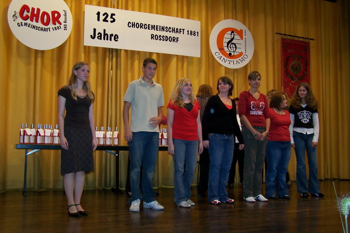 Sängerehrung des Kreises am 8.10.2006 in Roßdorf