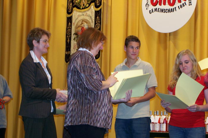 Sängerehrung des Kreises am 8.10.2006 in Roßdorf