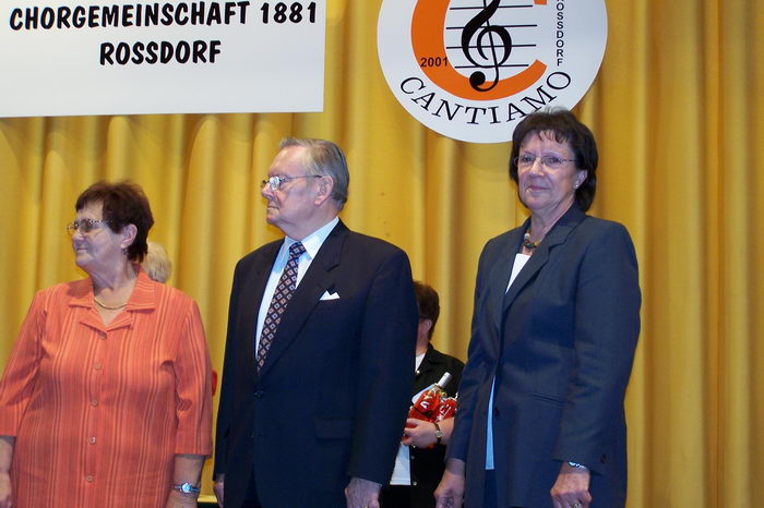 Sängerehrung des Kreises am 8.10.2006 in Roßdorf