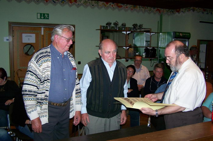 Sängerehrung des Kreises am 8.10.2006 in Roßdorf