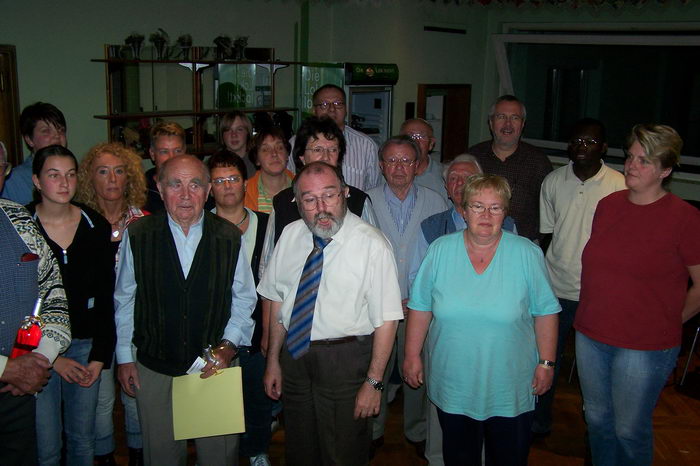 Sängerehrung des Kreises am 8.10.2006 in Roßdorf