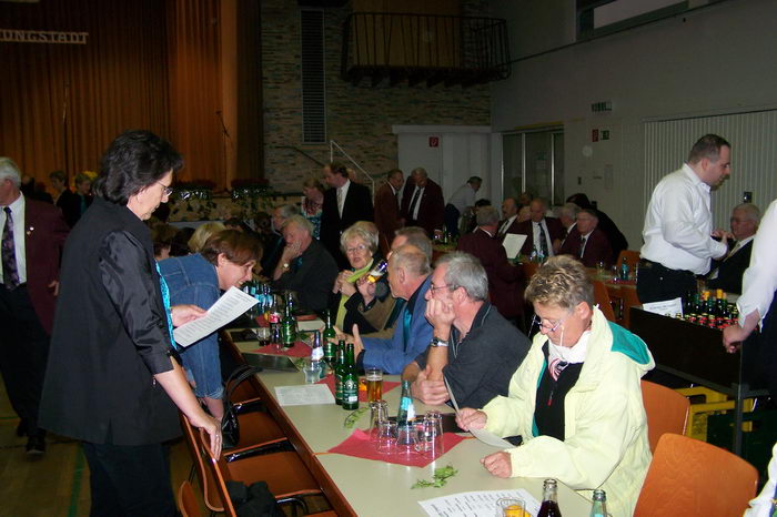 14.10.2006: Liederabend bei G.V. Harmonie 1858 Pfungstadt