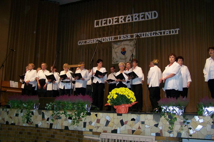 14.10.2006: Liederabend bei G.V. Harmonie 1858 Pfungstadt