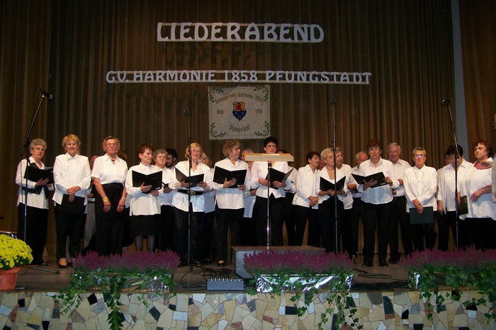 14.10.2006: Liederabend bei G.V. Harmonie 1858 Pfungstadt