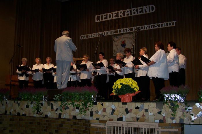 14.10.2006: Liederabend bei G.V. Harmonie 1858 Pfungstadt