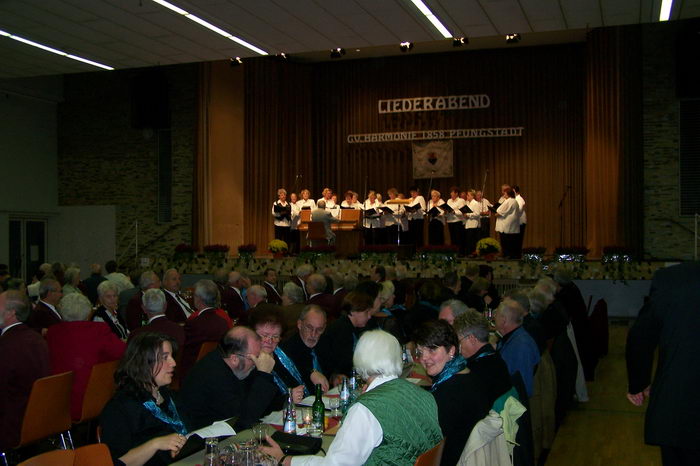 14.10.2006: Liederabend bei G.V. Harmonie 1858 Pfungstadt