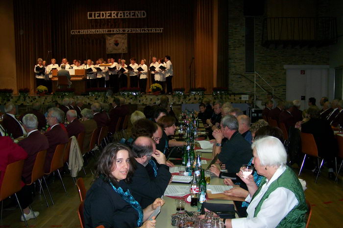 14.10.2006: Liederabend bei G.V. Harmonie 1858 Pfungstadt