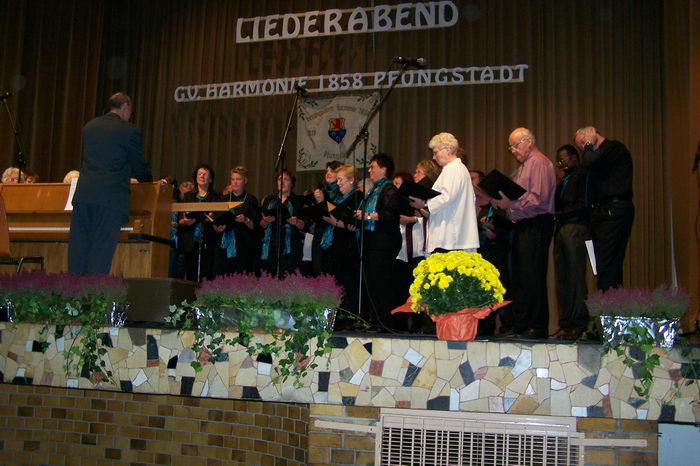 14.10.2006: Liederabend bei G.V. Harmonie 1858 Pfungstadt