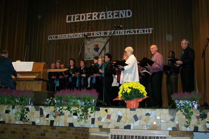 14.10.2006: Liederabend bei G.V. Harmonie 1858 Pfungstadt