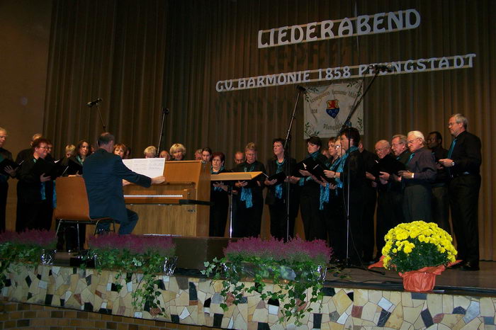 14.10.2006: Liederabend bei G.V. Harmonie 1858 Pfungstadt