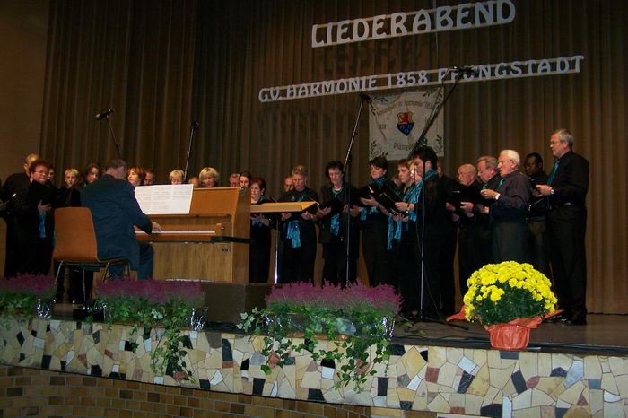 14.10.2006: Liederabend bei G.V. Harmonie 1858 Pfungstadt