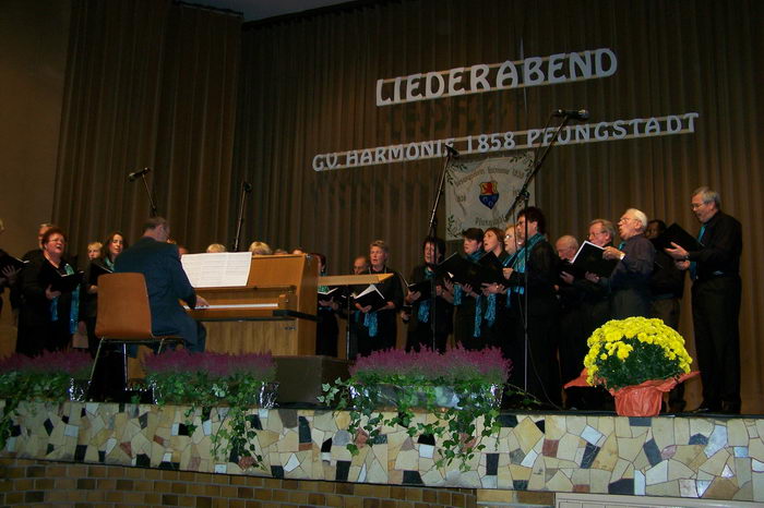 14.10.2006: Liederabend bei G.V. Harmonie 1858 Pfungstadt