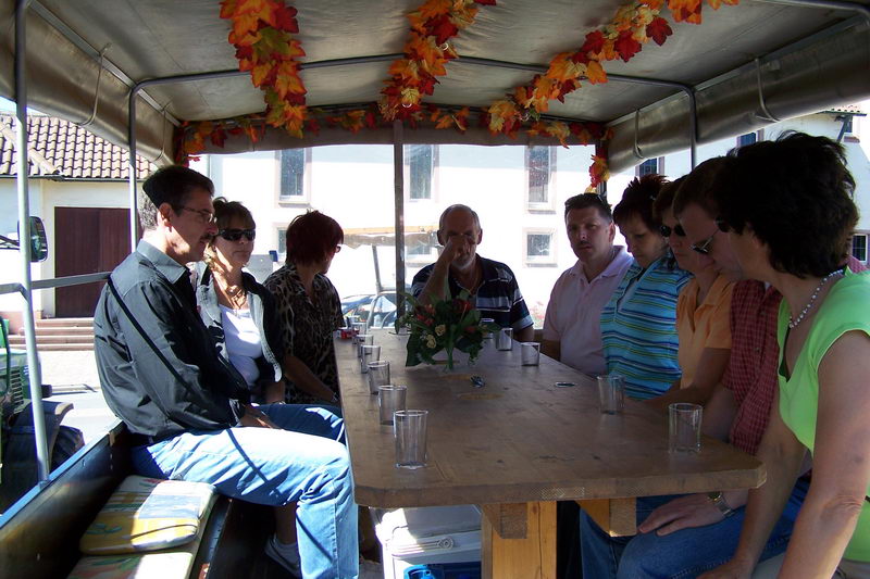 9.9.2006: Vereinsausflug nach Nierstein/ Rheinhessen