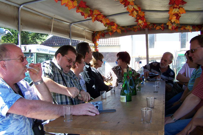 9.9.2006: Vereinsausflug nach Nierstein/ Rheinhessen