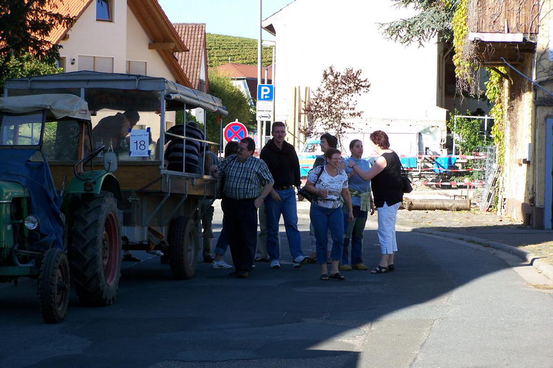 9.9.2006: Vereinsausflug nach Nierstein/ Rheinhessen