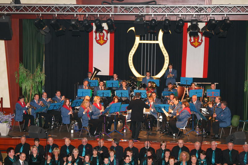 31.3.2007: Gemeinsames Konzert mit dem Blasmusikverein Griesheim