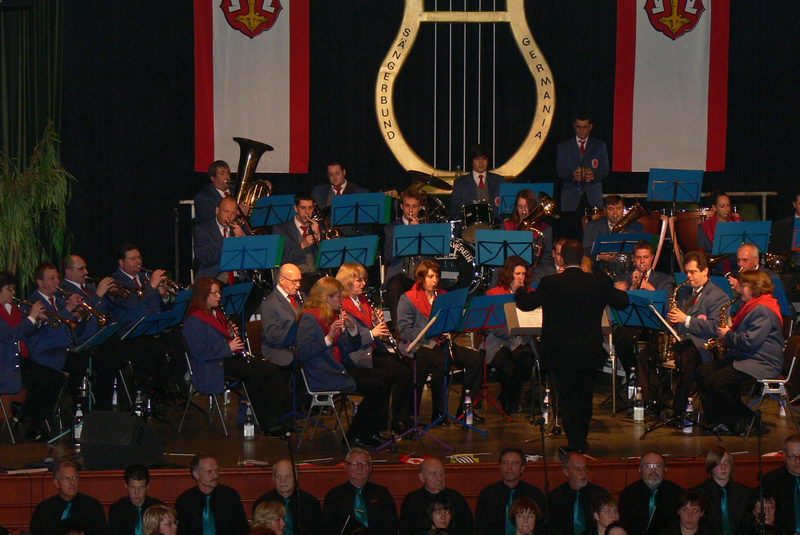 31.3.2007: Gemeinsames Konzert mit dem Blasmusikverein Griesheim