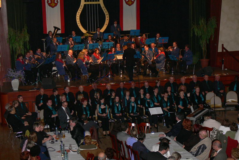 31.3.2007: Gemeinsames Konzert mit dem Blasmusikverein Griesheim