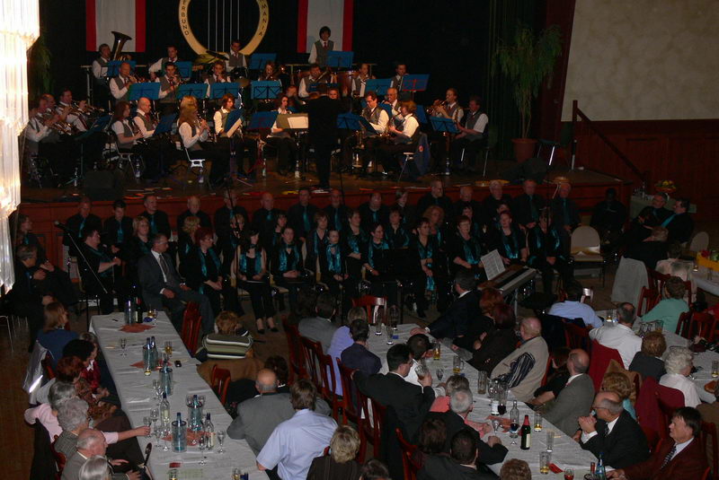 31.3.2007: Gemeinsames Konzert mit dem Blasmusikverein Griesheim