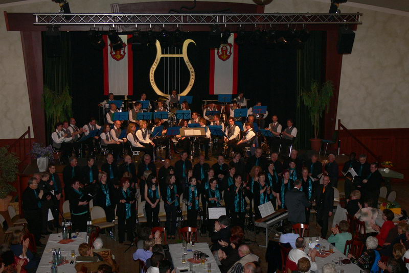 31.3.2007: Gemeinsames Konzert mit dem Blasmusikverein Griesheim