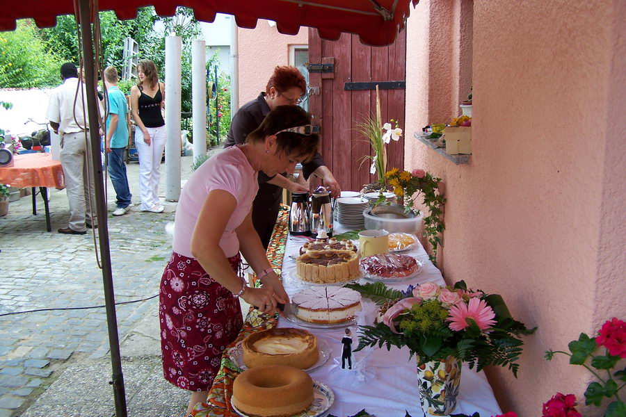 7.7.2007: Hochzeit von Olivier und Marianne Mawanzi