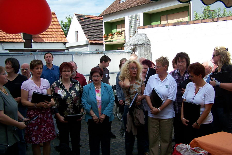 7.7.2007: Hochzeit von Olivier und Marianne Mawanzi