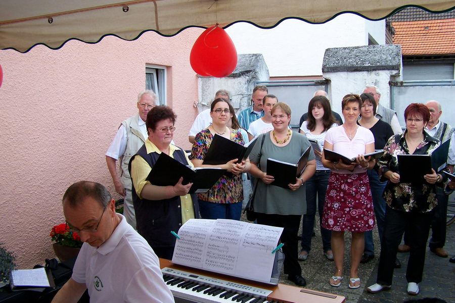 7.7.2007: Hochzeit von Olivier und Marianne Mawanzi