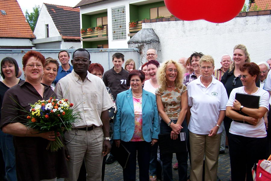 7.7.2007: Hochzeit von Olivier und Marianne Mawanzi