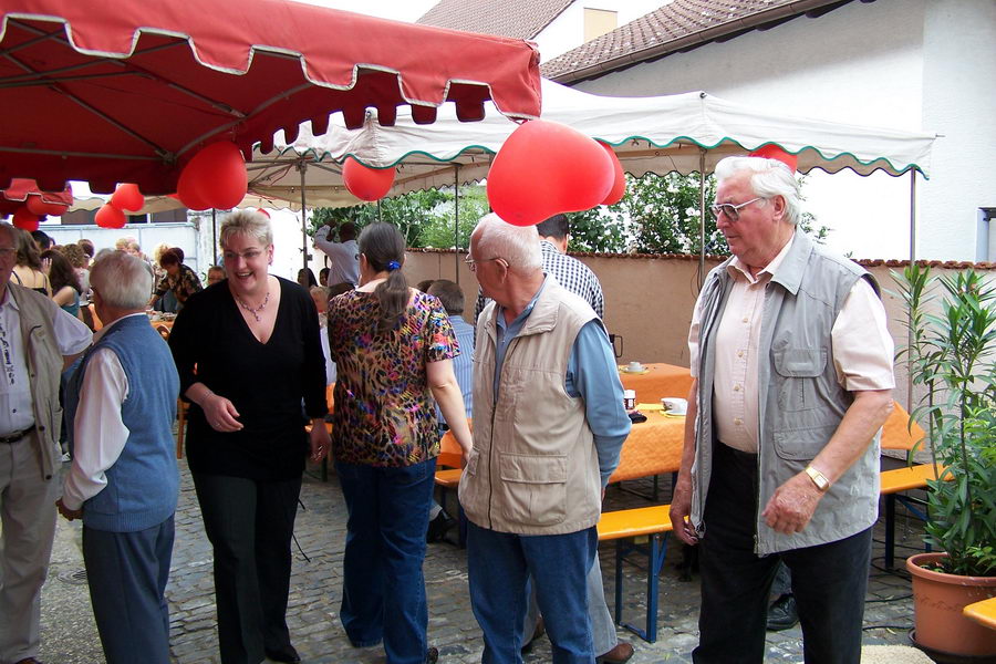 7.7.2007: Hochzeit von Olivier und Marianne Mawanzi