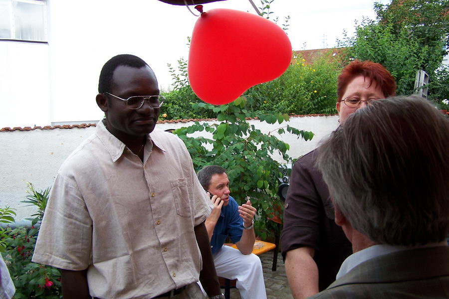 7.7.2007: Hochzeit von Olivier und Marianne Mawanzi