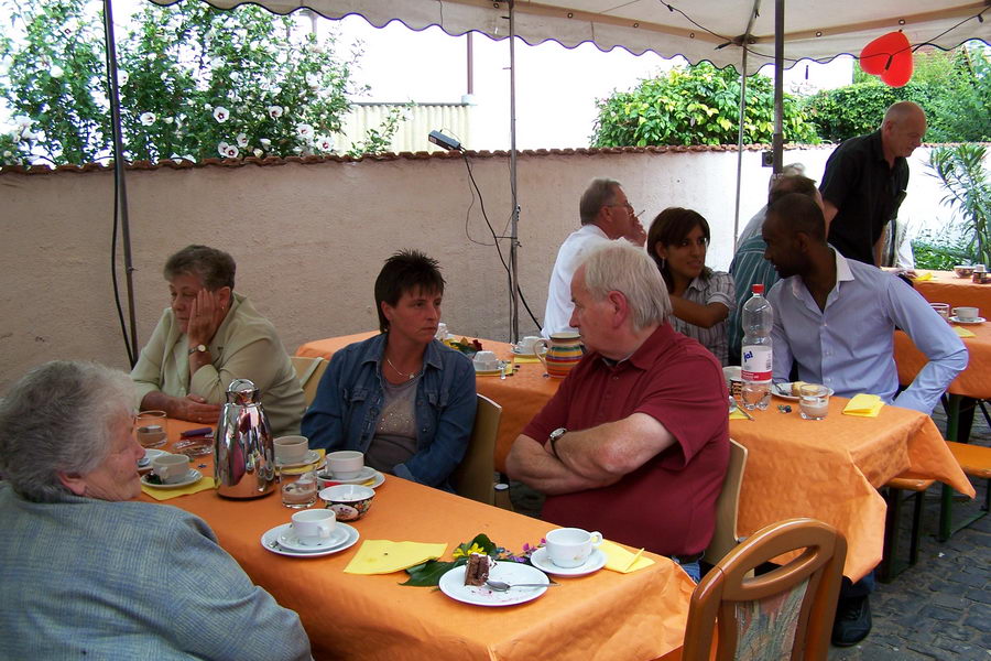 7.7.2007: Hochzeit von Olivier und Marianne Mawanzi