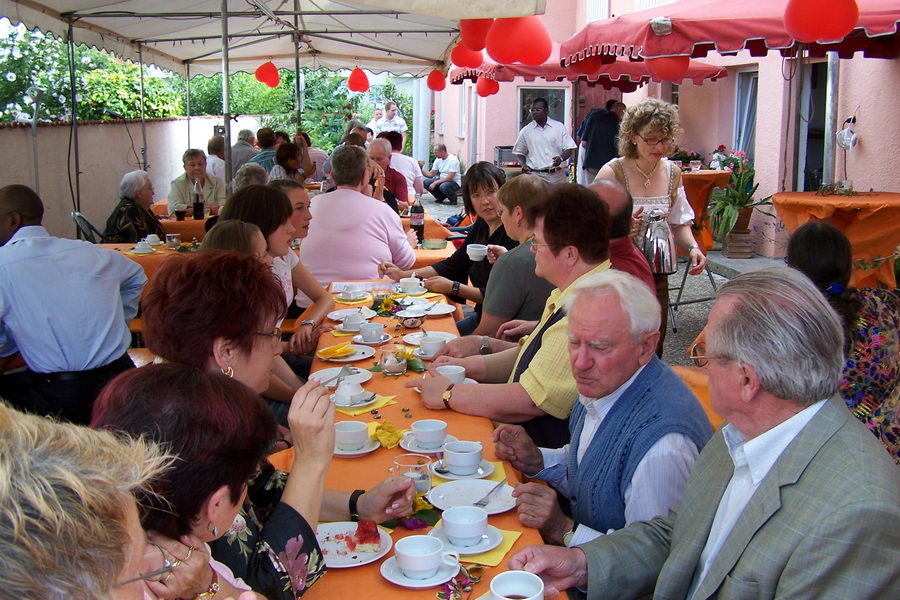 7.7.2007: Hochzeit von Olivier und Marianne Mawanzi