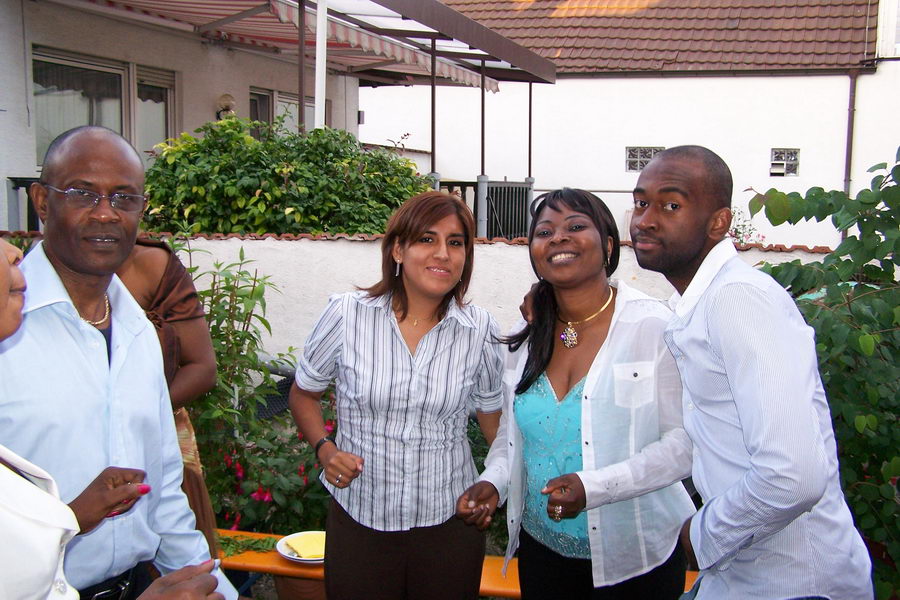 7.7.2007: Hochzeit von Olivier und Marianne Mawanzi