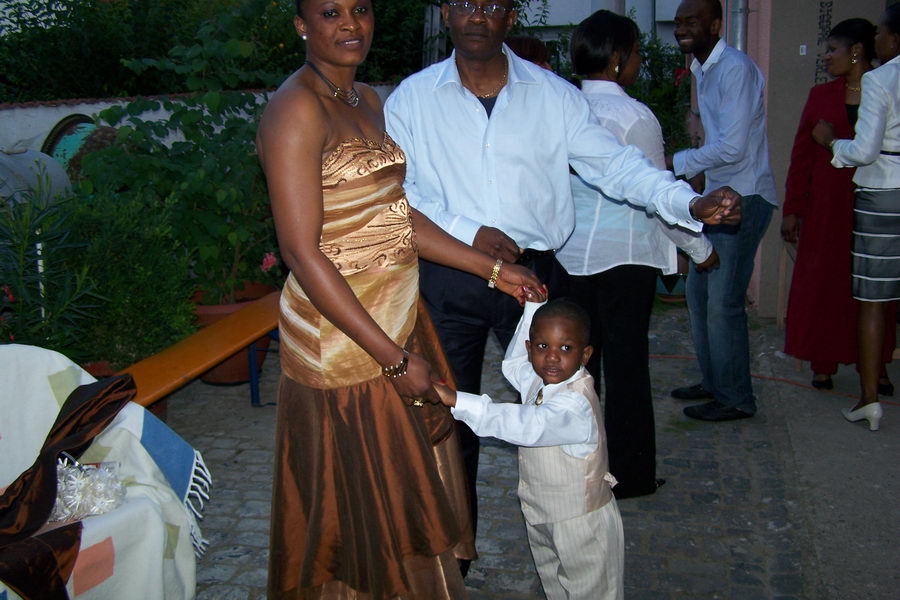 7.7.2007: Hochzeit von Olivier und Marianne Mawanzi