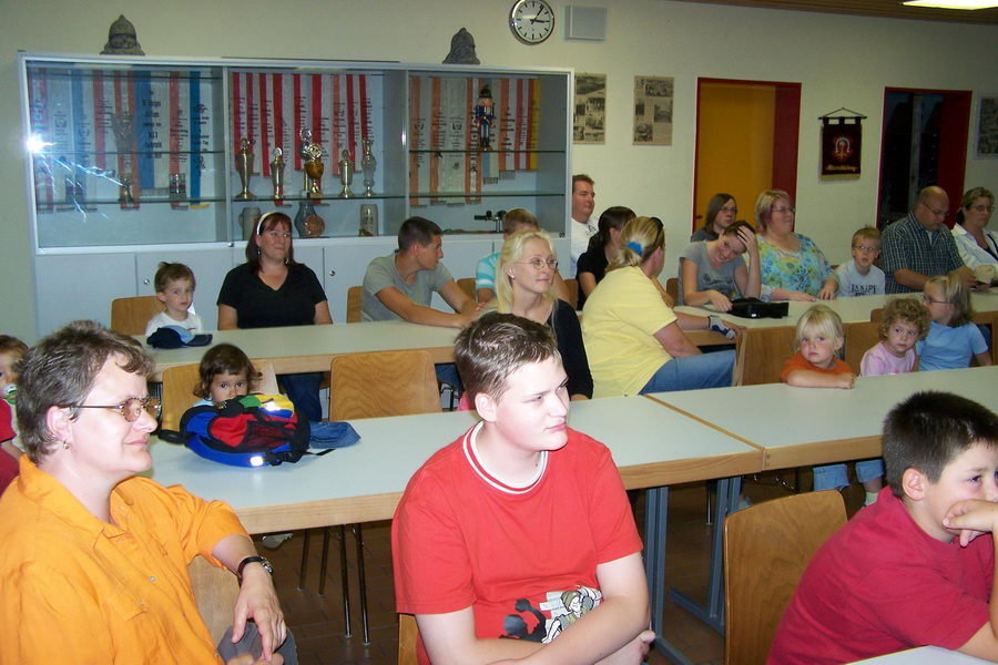 16.8.2007: Germania-Jugend bei der Freiwilligen Feuerwehr Griesheim