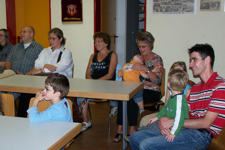 16.8.2007: Germania-Jugend bei der Freiwilligen Feuerwehr Griesheim