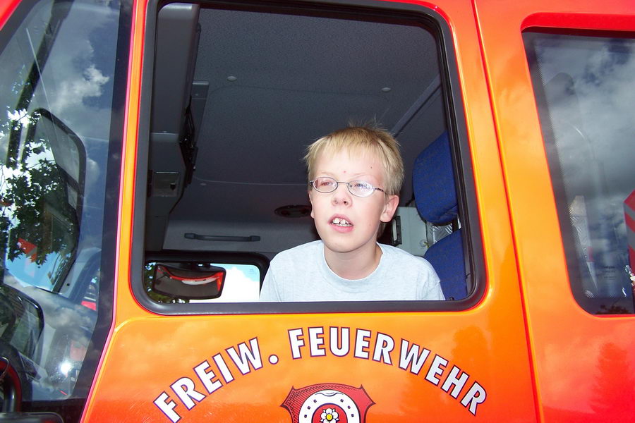 16.8.2007: Germania-Jugend bei der Freiwilligen Feuerwehr Griesheim