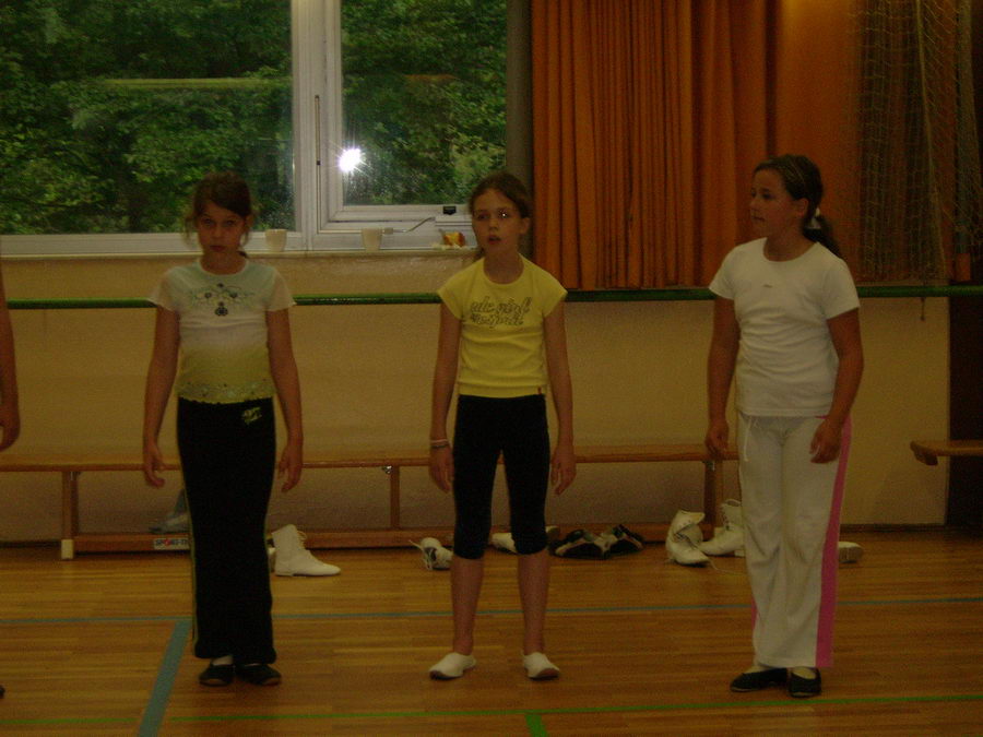 2007: Trainingslager der GCG Hot Flames