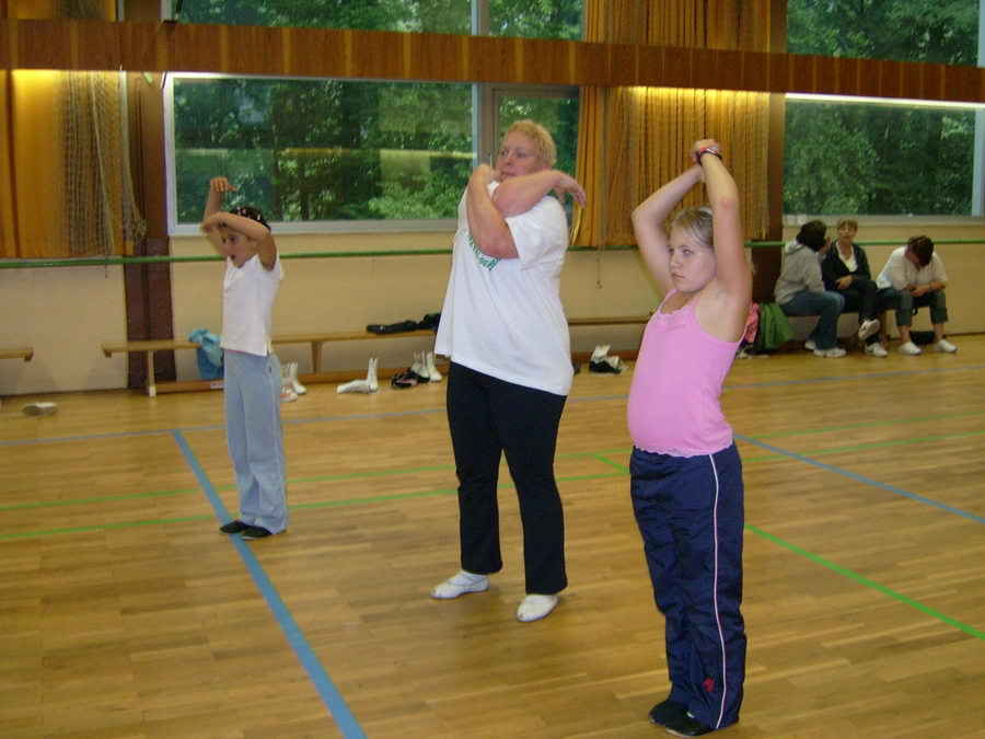 2007: Trainingslager der GCG Hot Flames