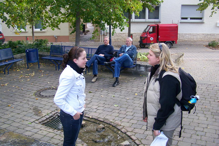 9.9.2007: Vereinsausflug zum Traubenlesefest in Schornsheim